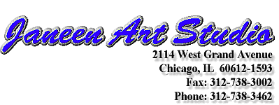 Logo: Janeen Art Studio, Inc.